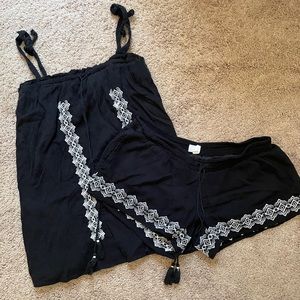 Maternity Shorts/tank set